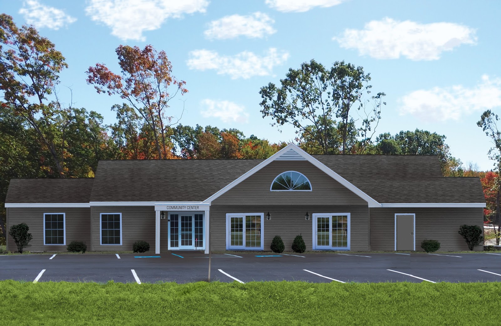 Lewis Builders Development NH Builder Starts Community Center