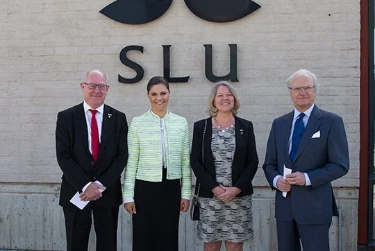 Crown Princess Victoria of Sweden and King Carl XVI Gustaf of Sweden