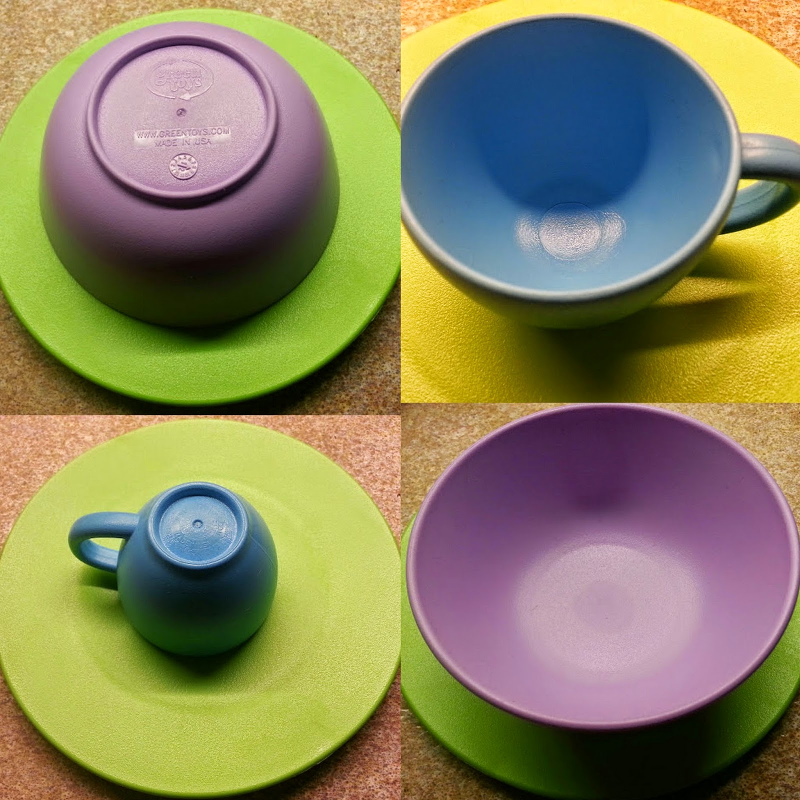 Green Toys Recycled Plastic Cookware And Dining Set Review colours