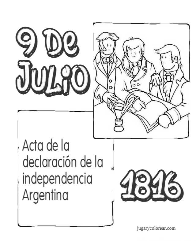 Acta de la  declaración de la  independencia  Argentina 