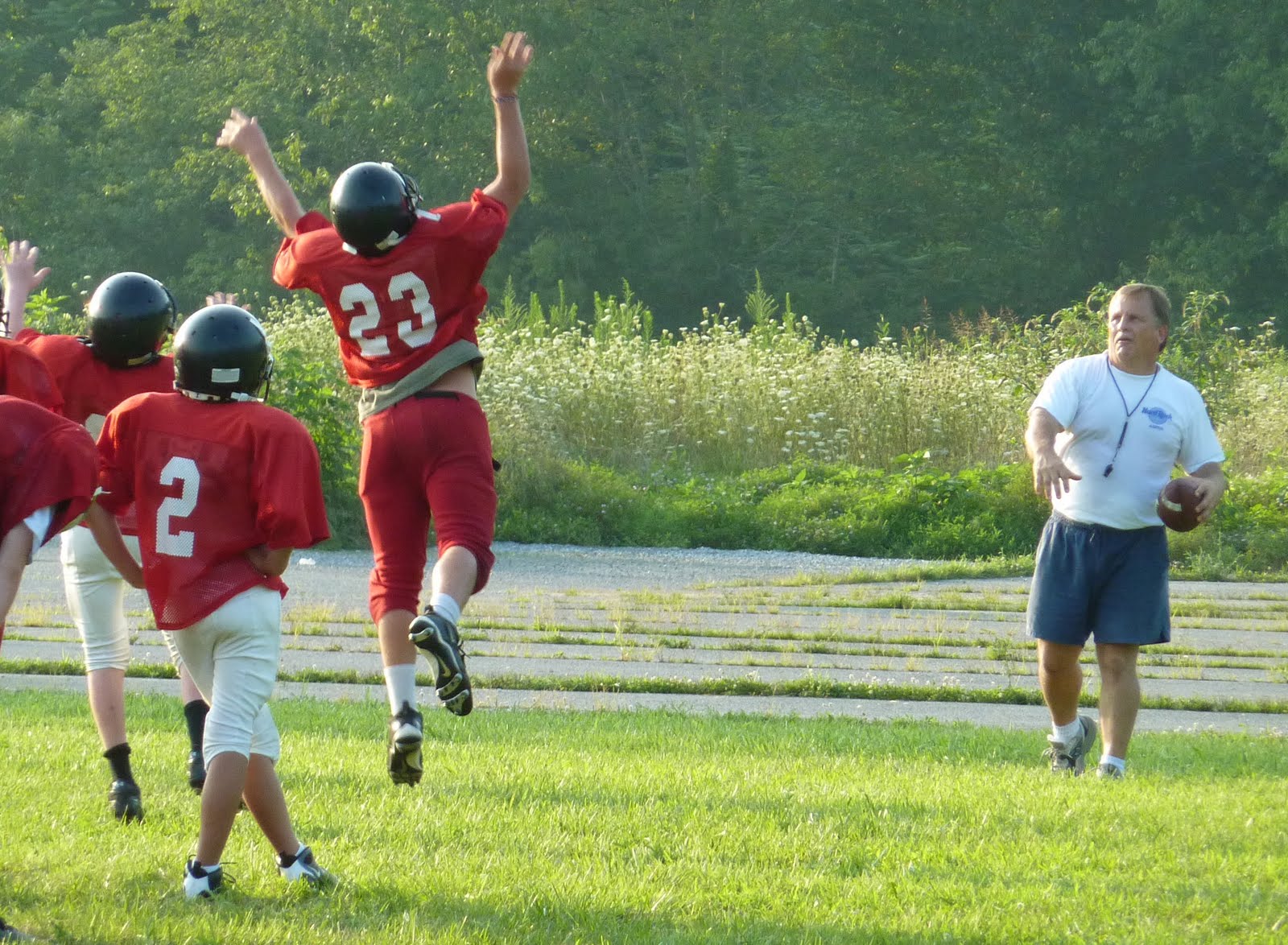 Pennington Bobcat Football Practice Is in Full Swing!