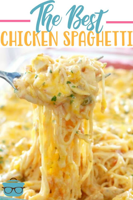 Creamy, Cheesy Chicken Spaghetti - NEWS RECIPES