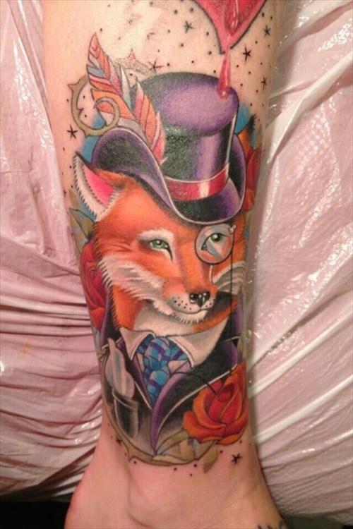 22 Awesome Fox Tattoos For Women and Men