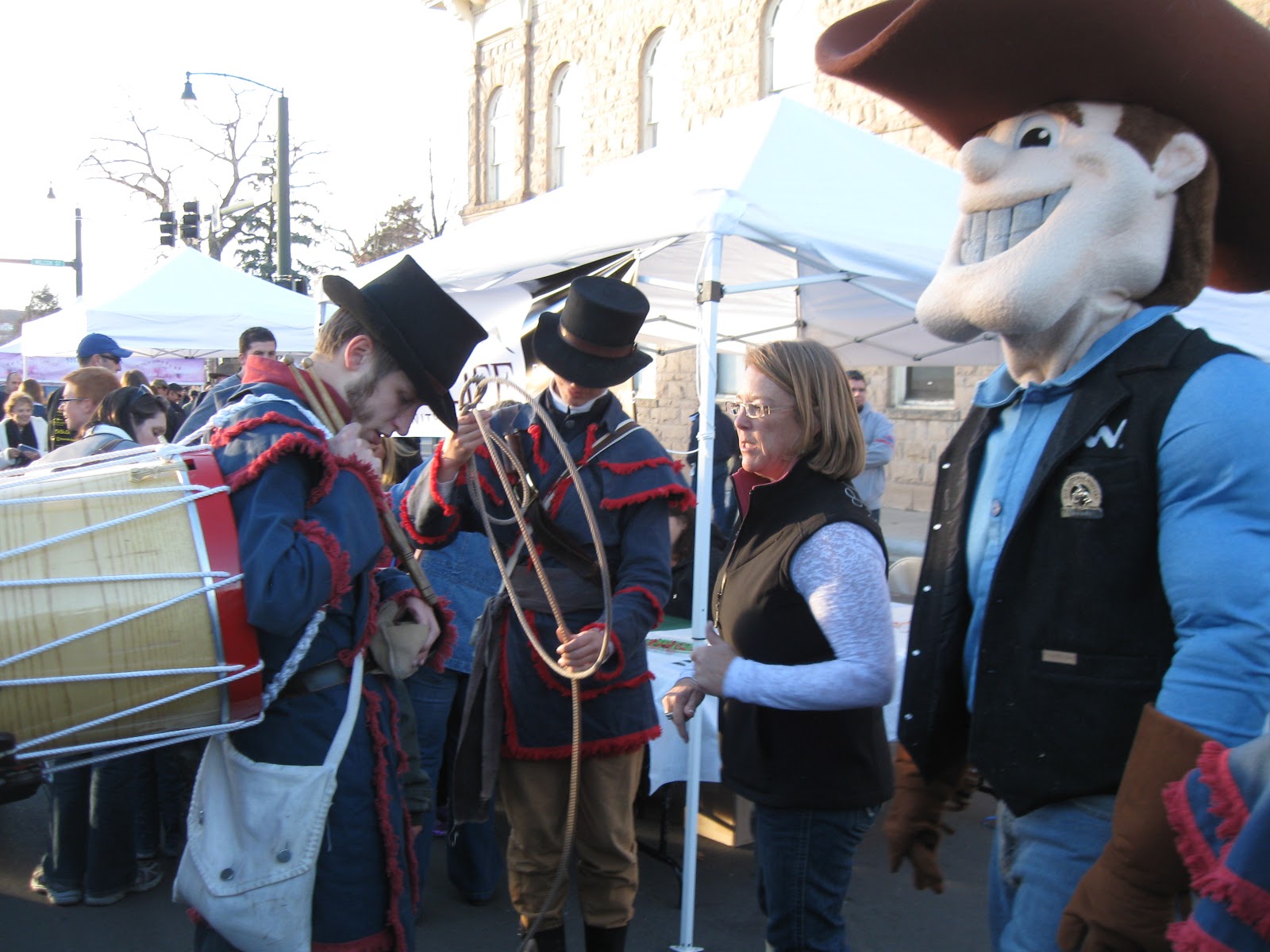 Western Plains Fife and Drum Corps Christmas in Castle Rock