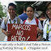 Marcos Supporter Accuses "Yellow Cult" for Using Students on their Campaign