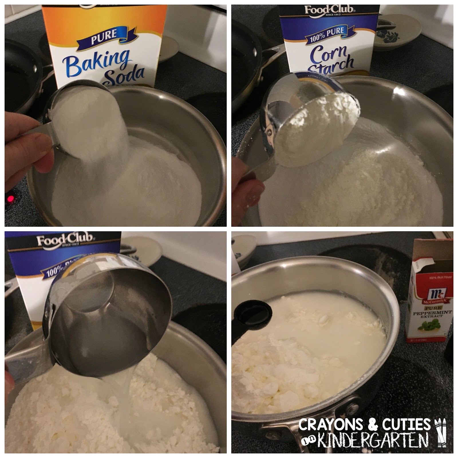 2 Ingredient Snow Dough