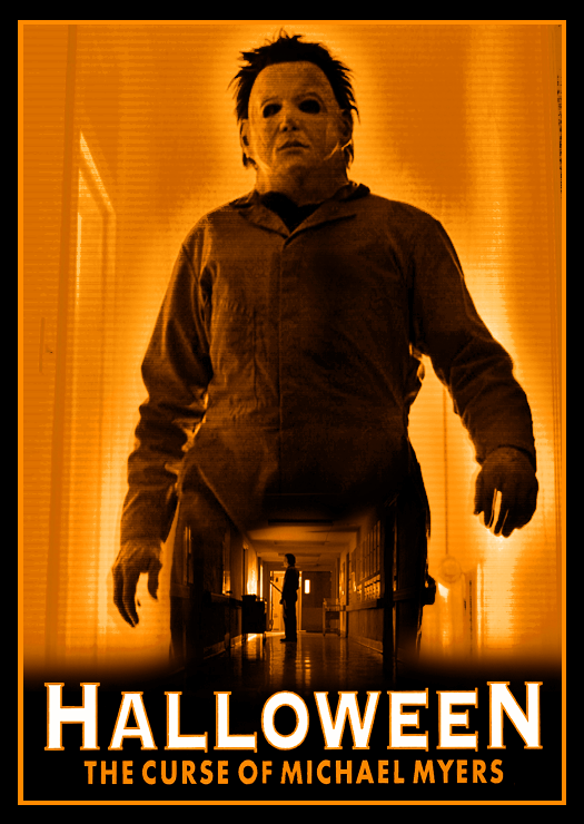 The Horrors of Halloween Orange and Black HALLOWEEN Posters