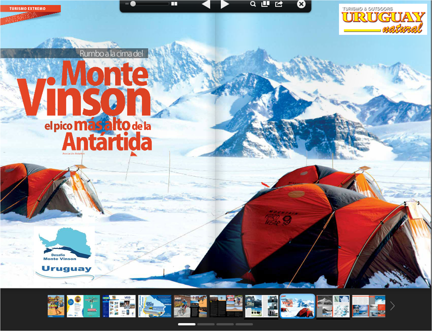 Desafío Monte Vinson Rumbo a la cima del Monte Vinson