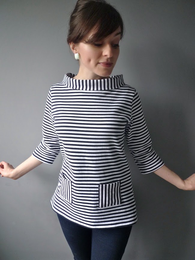 Tilly and the Buttons: Sixties Stripe Coco