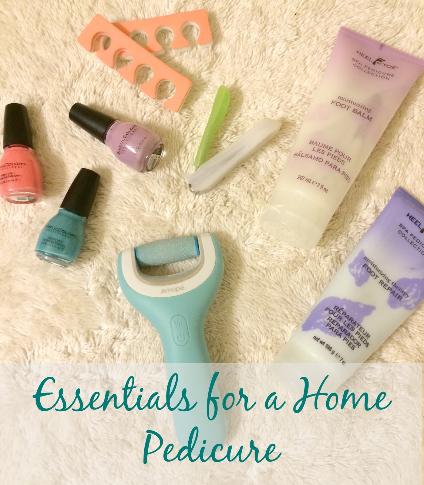 Real Girl's Realm Essentials for a Home Pedicure