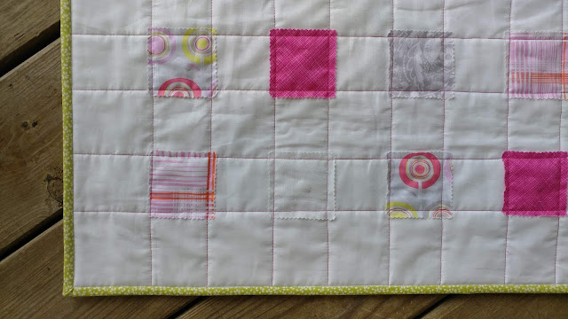 Quilt-As-You-Go quick and easy baby quilt
