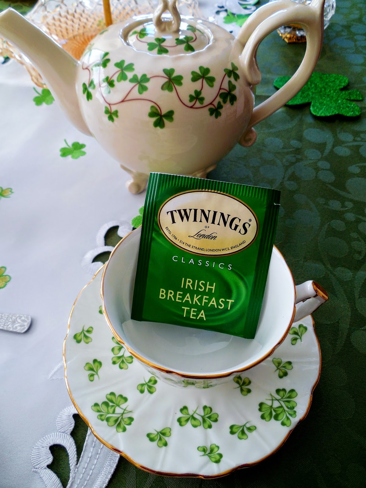 victorian st patricks day tea party