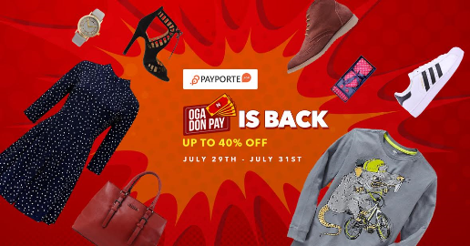 Triple Treat for all shoppers on PayPorte. Get freebies and up to 40-70% off