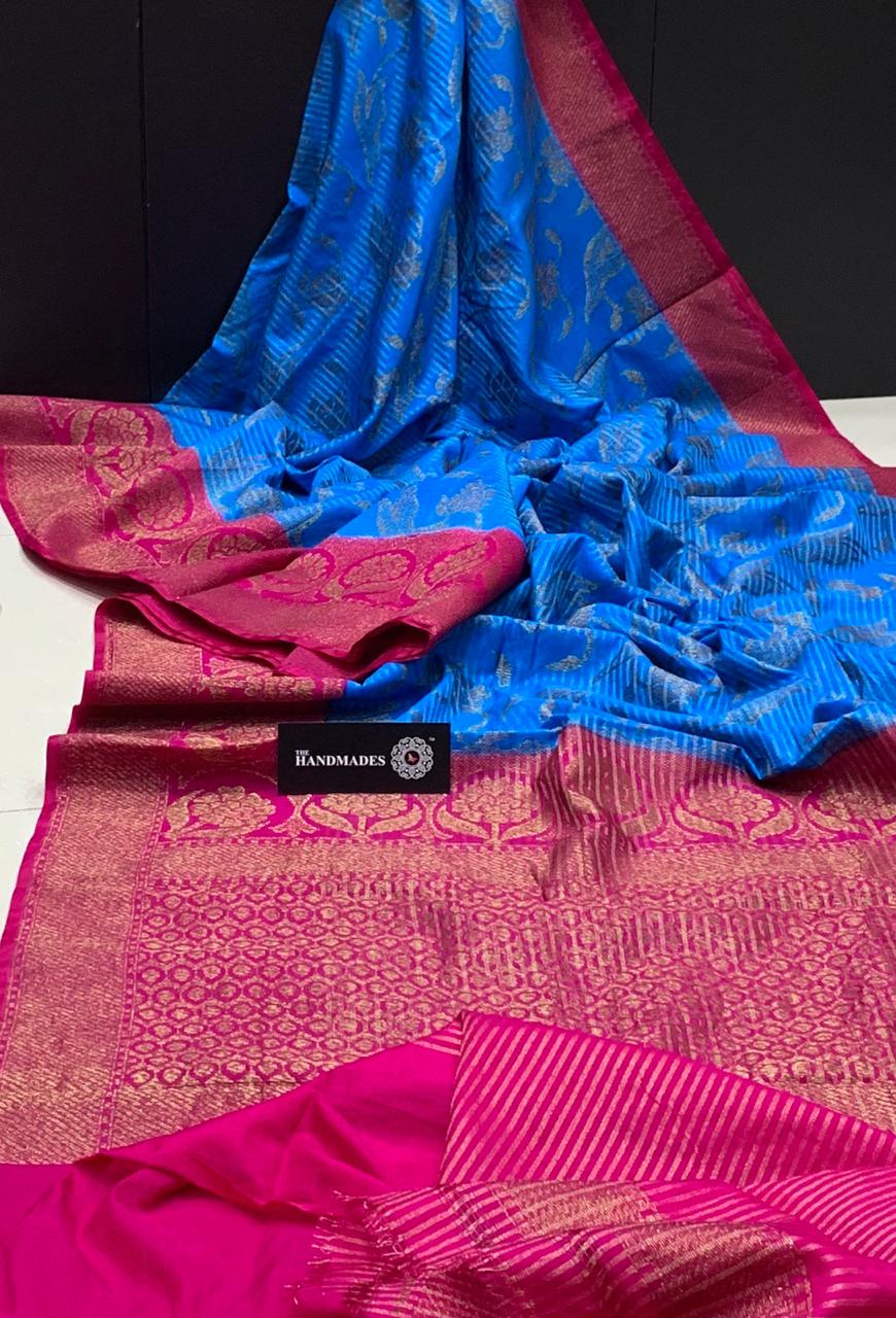 Banarasi cotton silk sarees