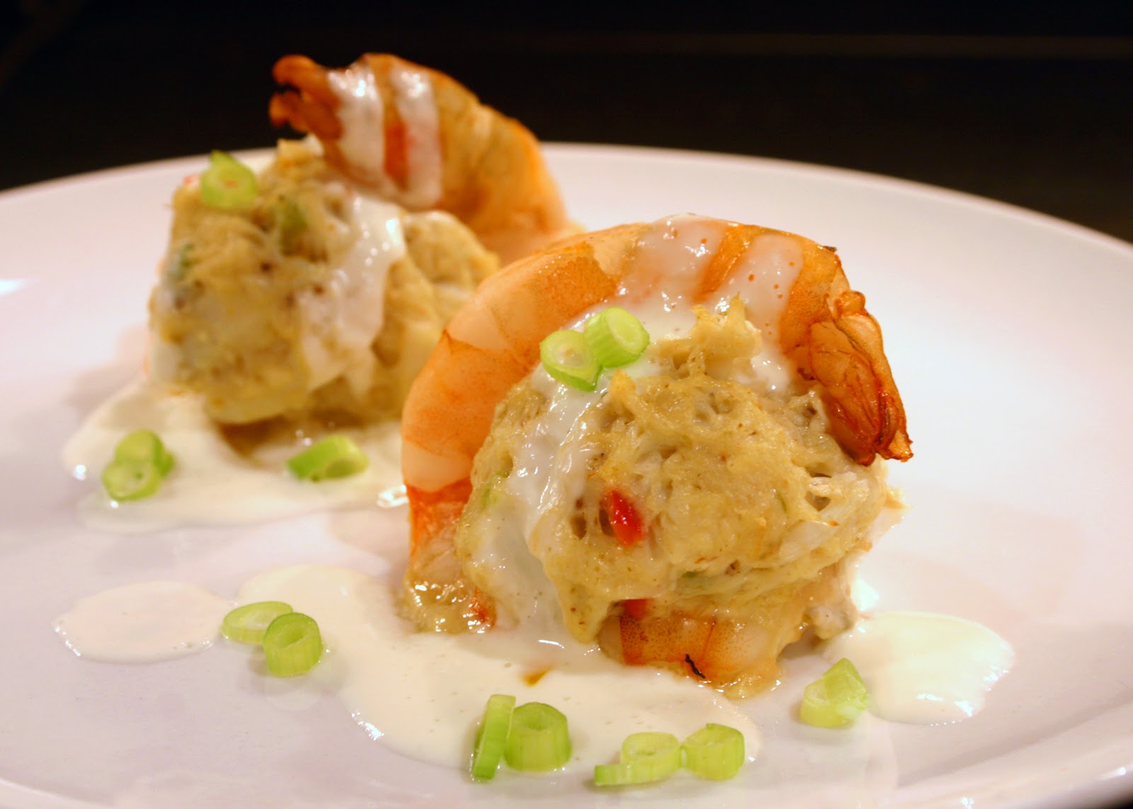 Epicurean Erin Crab Stuffed Shrimp with Sherry Cream Sauce