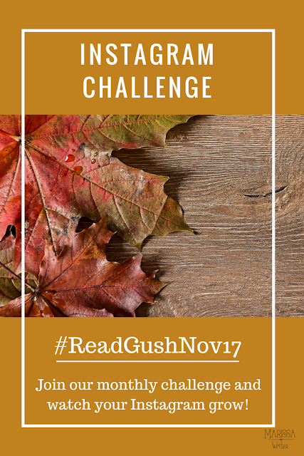 Read Gush November - monthly Bookstagram Challenge on Instagram