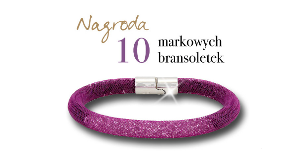 Wygraj bransoletkę marki Swarovski Konkurs