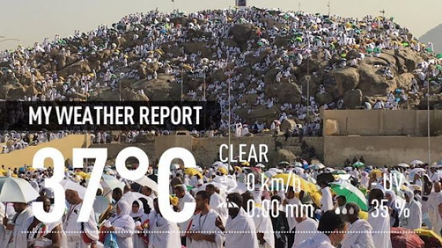 Siaran Langsung Jamaah Haji Laksanakan Wukuf di Arafah