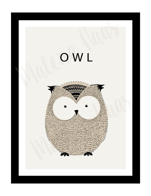 Malena Haas: FREE Woodland Animal Printables