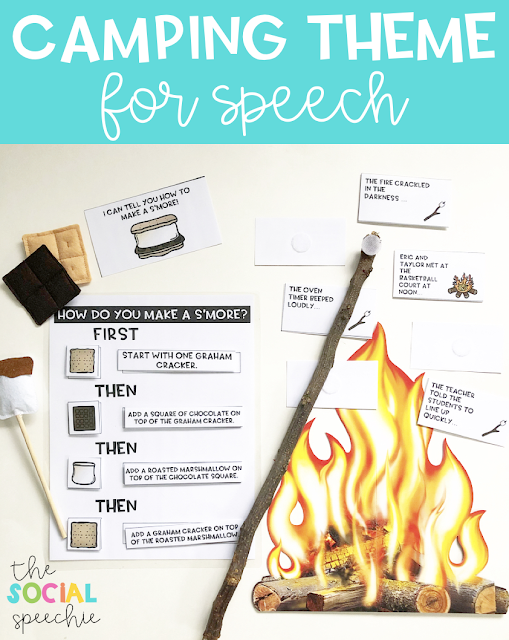 Camping in Speech Mixed Group Activities for Speech and Language The