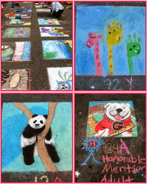 Recollections of a Vagabonde Blog Intermission No. 22 Chalk Art in