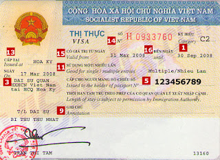 Vietnam visa on arrival cập nhật thông tin visa mới