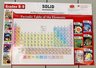 Promotional Poster with Periodic Table of the Elements for Grades 8-9 Promotional Poster with Periodic Table of the Elements for Grades 8-9