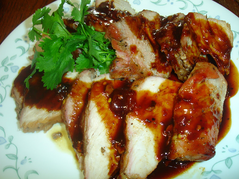 Sweet Addictions Mango Chutney Roast Pork