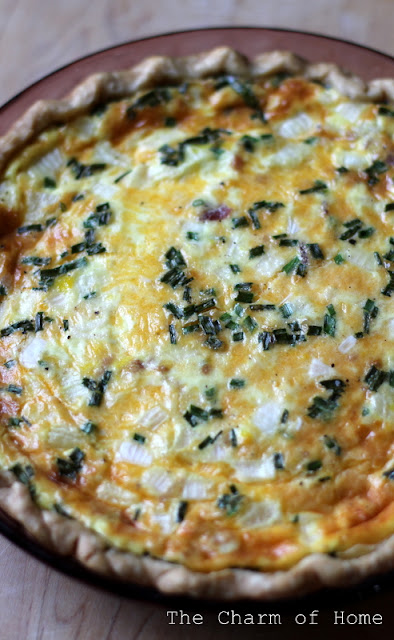 Cheese & Bacon Quiche: The Charm of Home