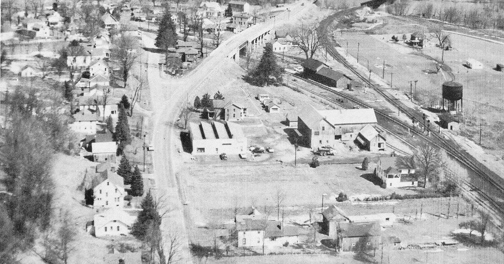 Vintage Railroad Pictures Chenango Forks in 1950
