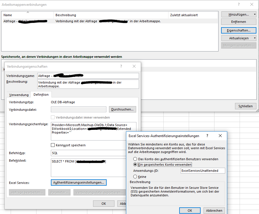 Power Query, Sharepoint Listen als Datenfeed anbinden (ListData.svc