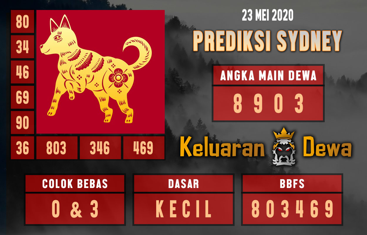 Prediksi Keluaran Dewa Sydney