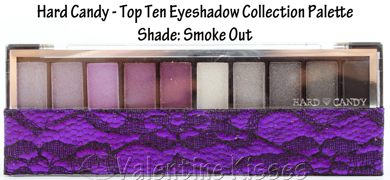Valentine Kisses Hard Candy Top Ten Eyeshadow Collection Palettes in