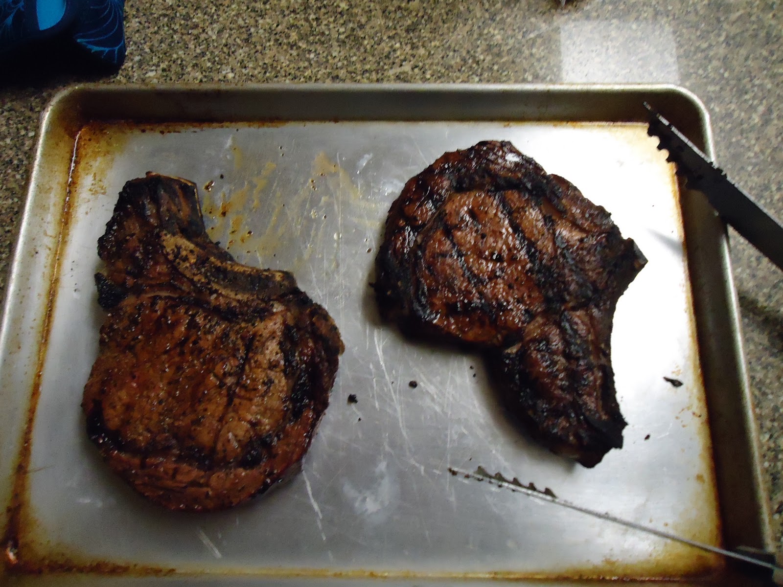 My Big Green Egg: Steaks on the Big Green Egg