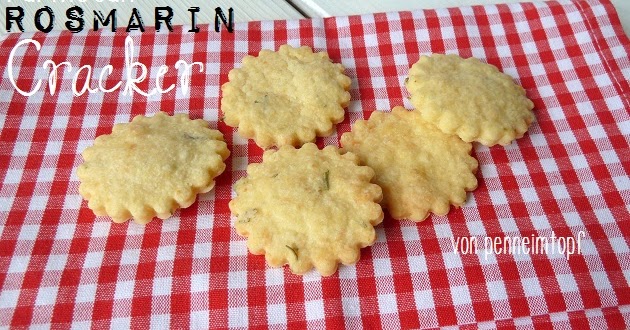 Penne im Topf: Parmesan Rosmarin Cracker