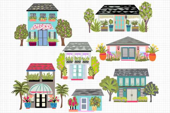 https://creativemarket.com/karenfields/228108-Houses-Clip-Art-7