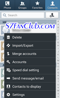 Copy Move Export Import Contacts From Android To Samsung Galaxy S7 & Galaxy S7 Edge Copy Move Export Import Contacts From Android To Samsung Galaxy S7 & Galaxy S7 Edge