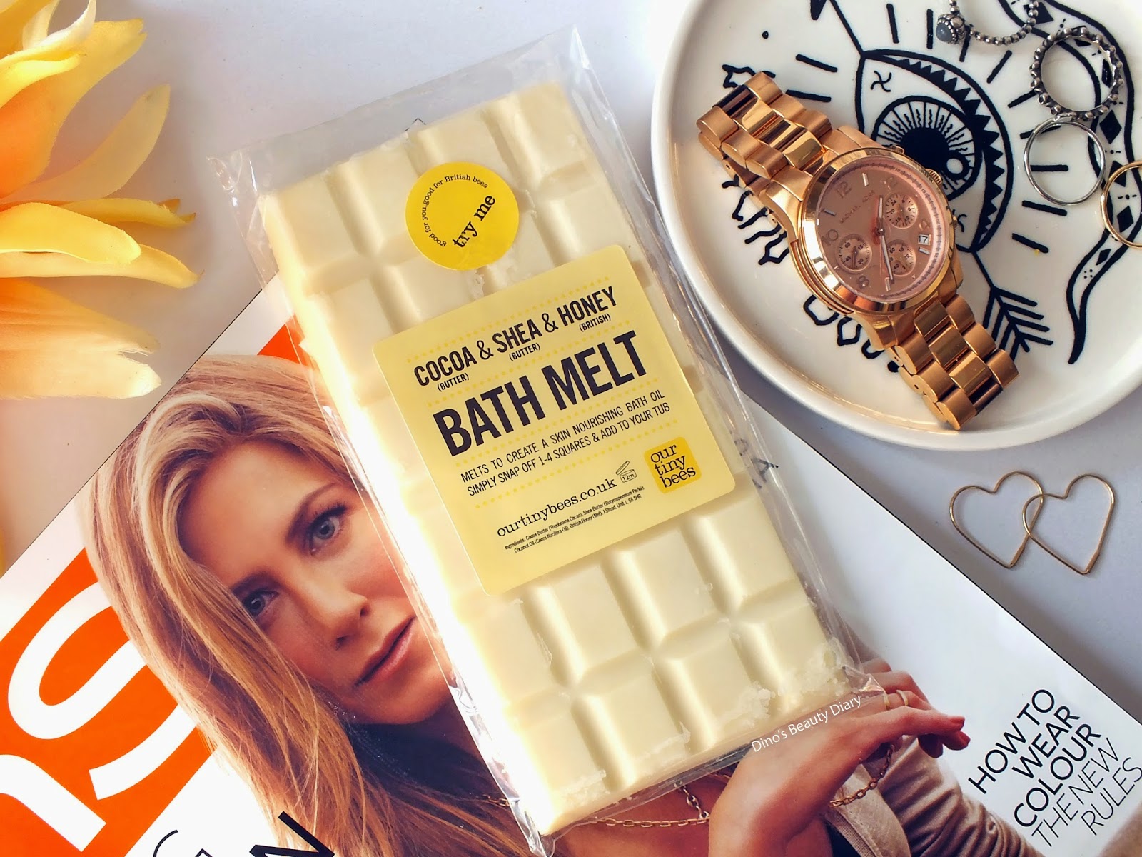 Dino's Beauty Diary - Bath & Body Review - Our Tiny Bees 'Cocoa, Shea and Honey' Bath Melt