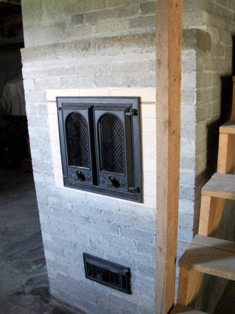 Michael Thronson Masonry Masonry heater in Brookfield, Vermont, with