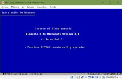 Instalar Windows 3.1 Instalar Windows 3.1