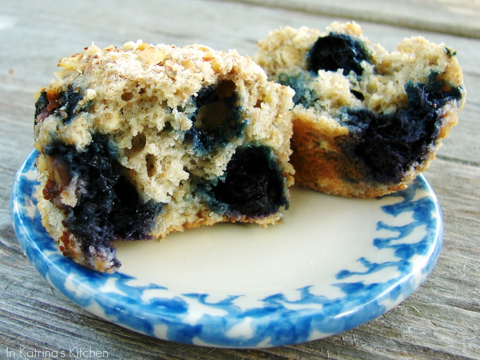 Blueberry Energy Muffins Recipe In Katrina's Kitchen