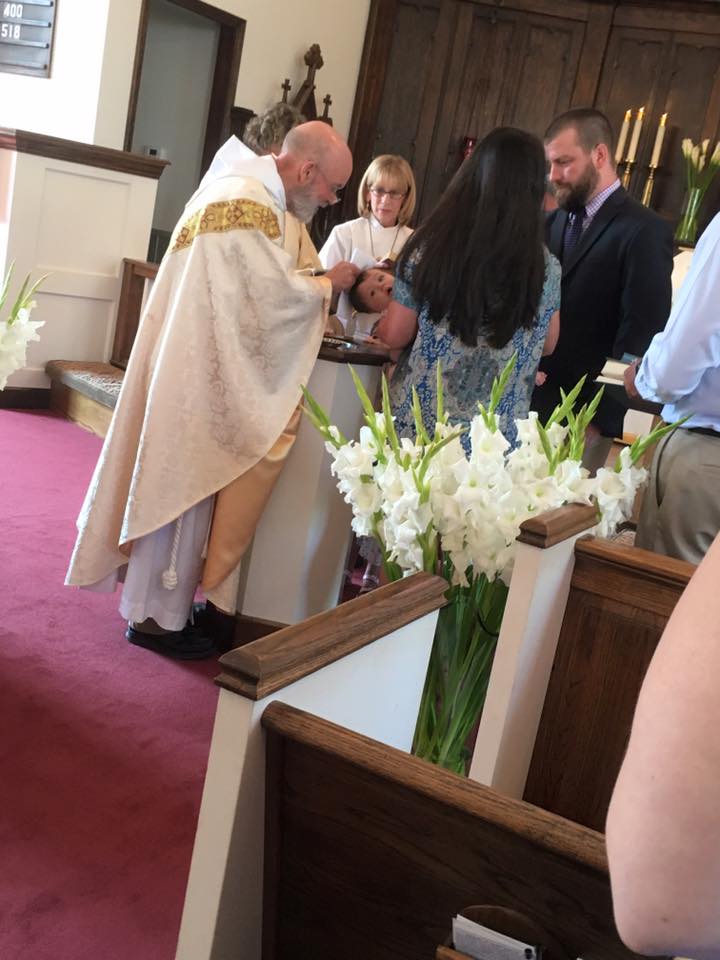 St. Alban's Episcopal Church Baptism on the Sixth Sunday of Easter