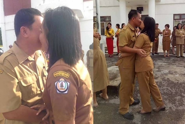 WoW !! Foto PNS Ciuman Di Nias Dari Bibir Sampai Kening WoW !! Foto PNS Ciuman Di Nias Dari Bibir Sampai Kening