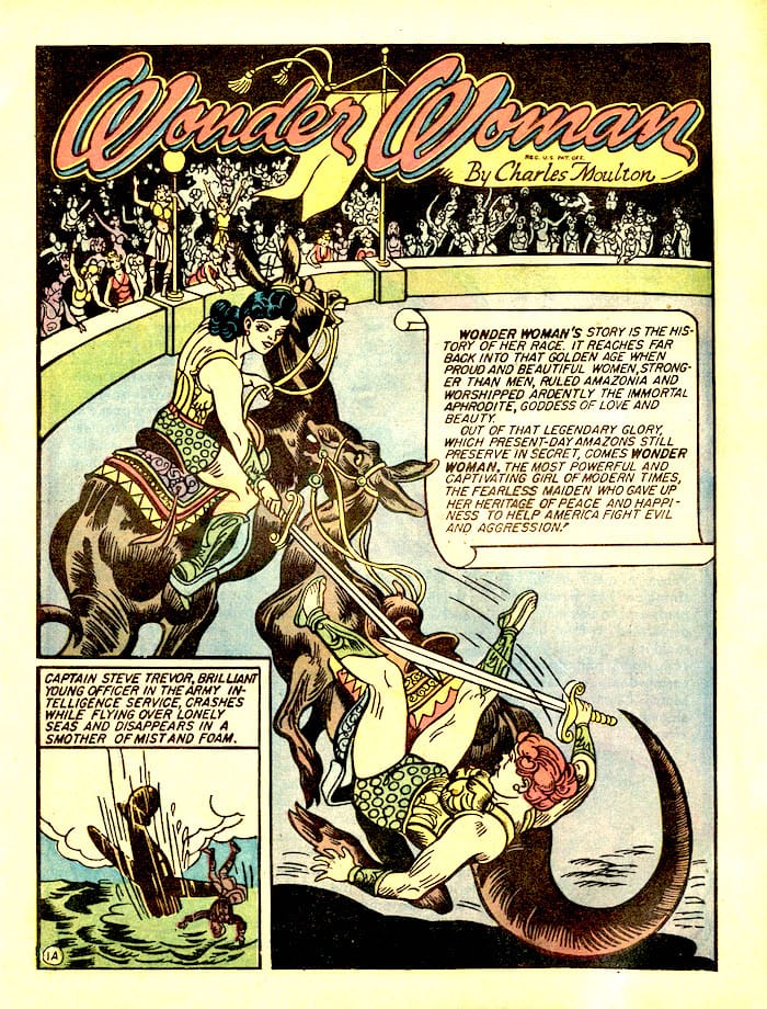 Wonder Woman #1 1942 page