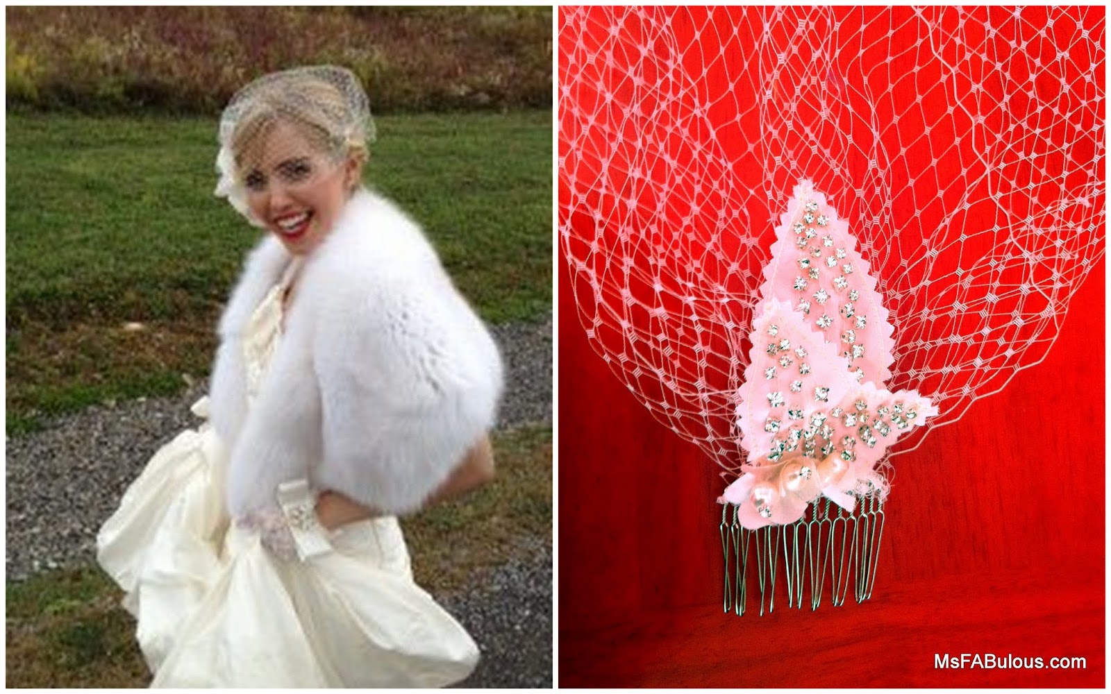 MS. FABULOUS DIY How to Make a Birdcage Veil fashion design, indie