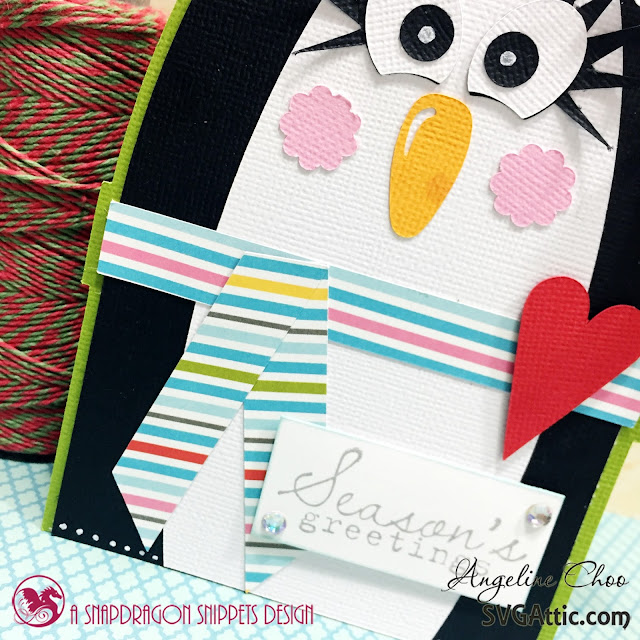 ScrappyScrappy: Snowman and Penguin cards  #svgattic #scrappyscrappy #christmas #snowman #penguin #winter #card #unitystampco #stamp #trendytwine #twine