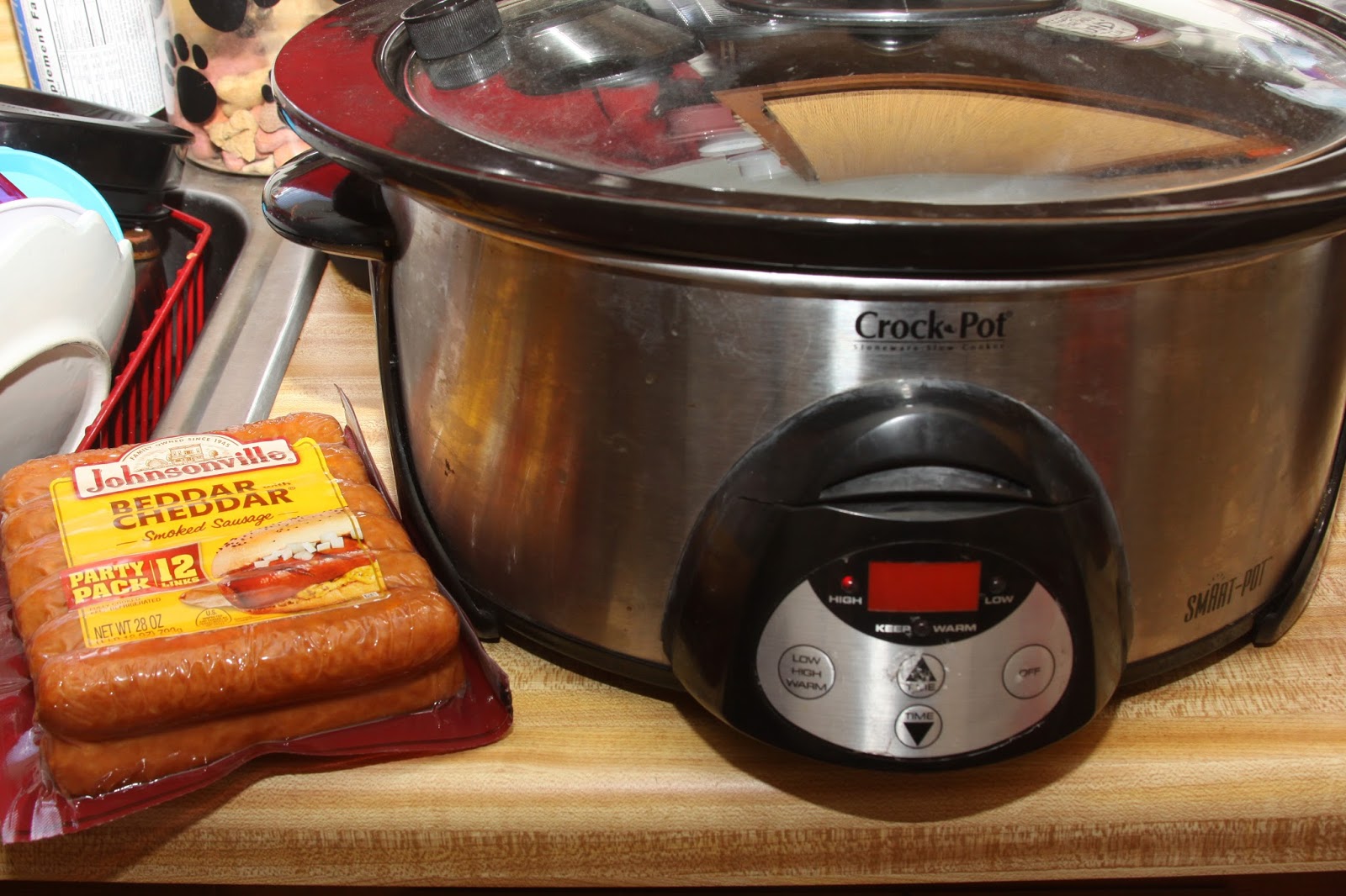 For the Love of Food CrockPot Hot Dogs for a Crowd and Mickey Hot