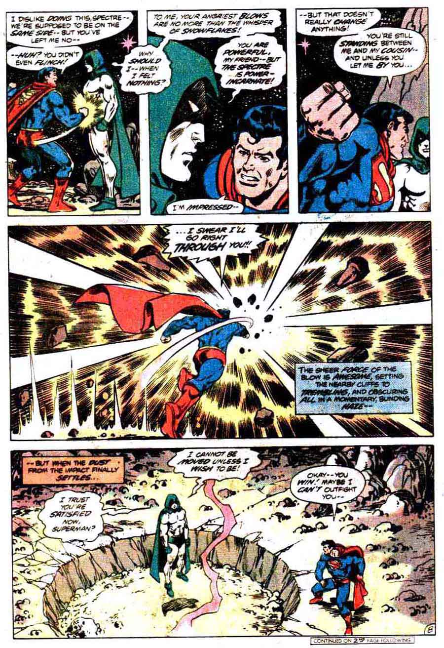 DC Comics Presents #29 dc 1980s comic book page art by Jim Starlin