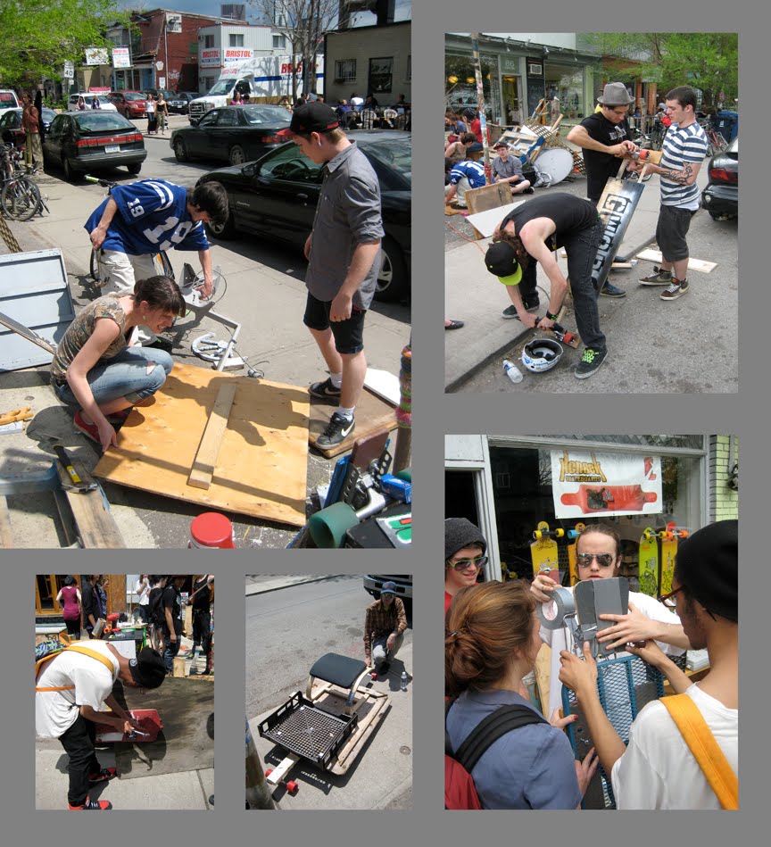 OASIS SKATEBOARD FACTORY OSF & Longboard Living with Local Boardbuilders host "Frankenboard