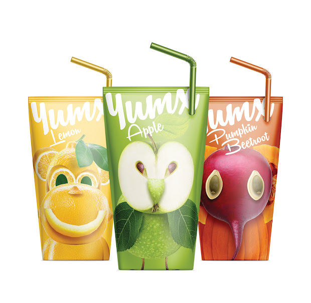 yumx - juice packaging design